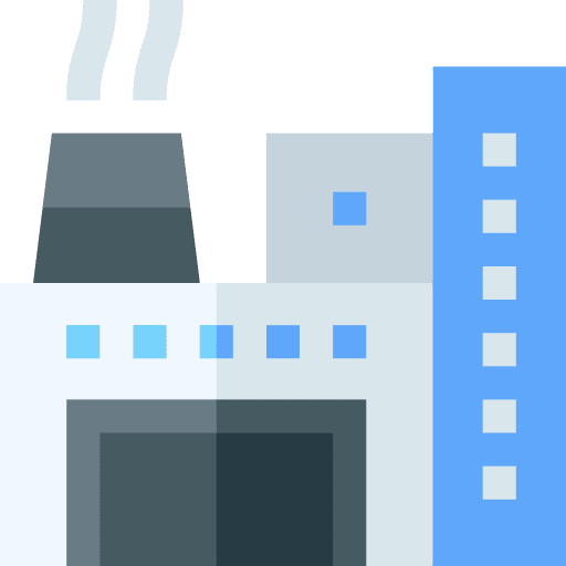 Factory industry company branch icon Factory industry company branch icon