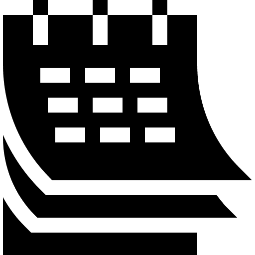 Calendar administration organization schedule icon