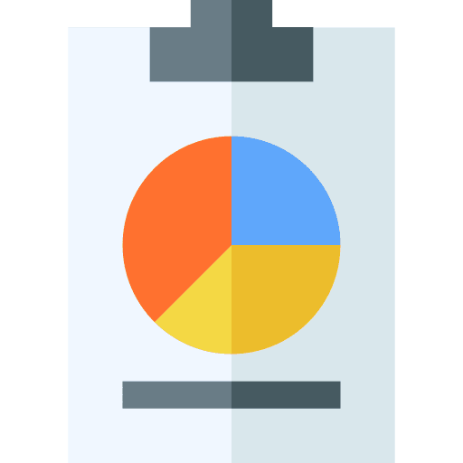 Clipboard analysis business report icon Clipboard analysis business report icon