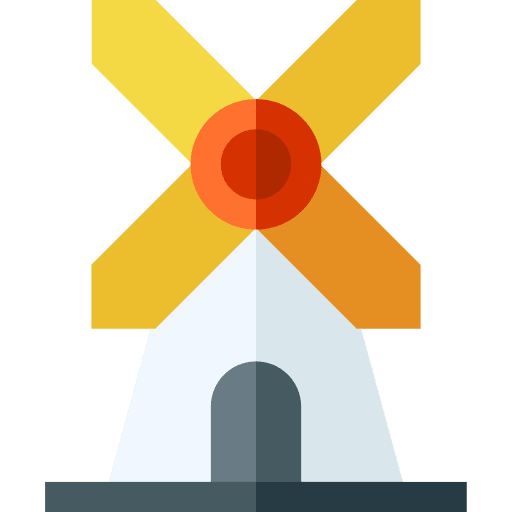 Windmill windmill wind turbine power generation icon Windmill windmill wind turbine power generation icon