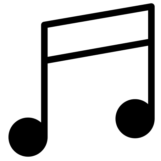 Music note music and multimedia musical quaver icon Music note music and multimedia musical quaver icon