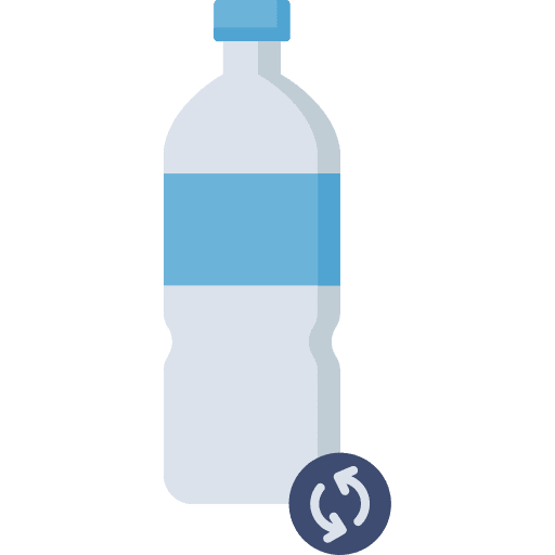 Bottle food and restaurant bottle water bottle icon