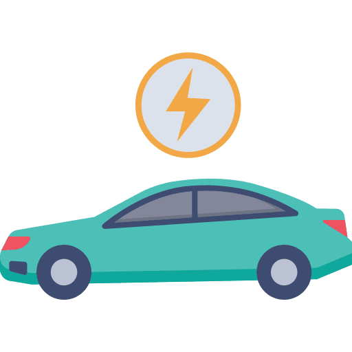 Car car transportation charging icon