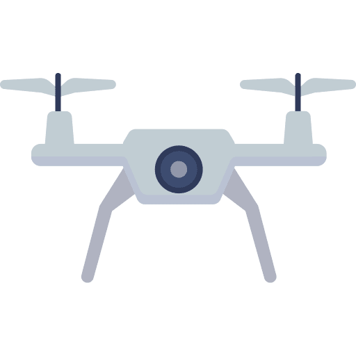 Drone electronics remote control camera icon