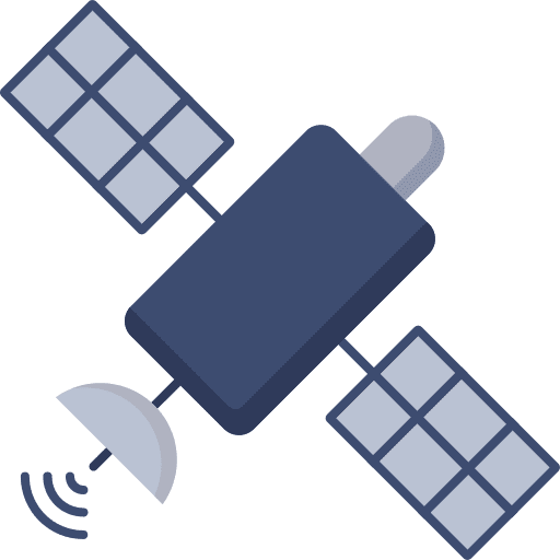 Satellite satellite communications space icon
