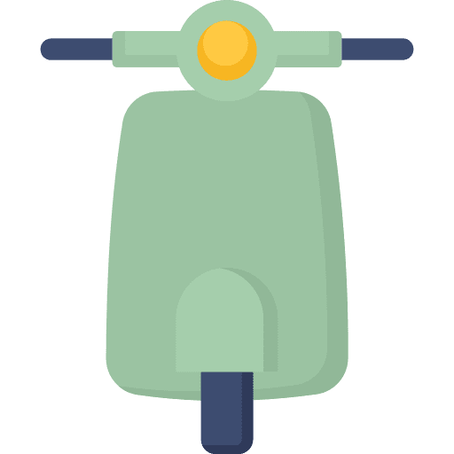 Scooter transport transportation automobile icon