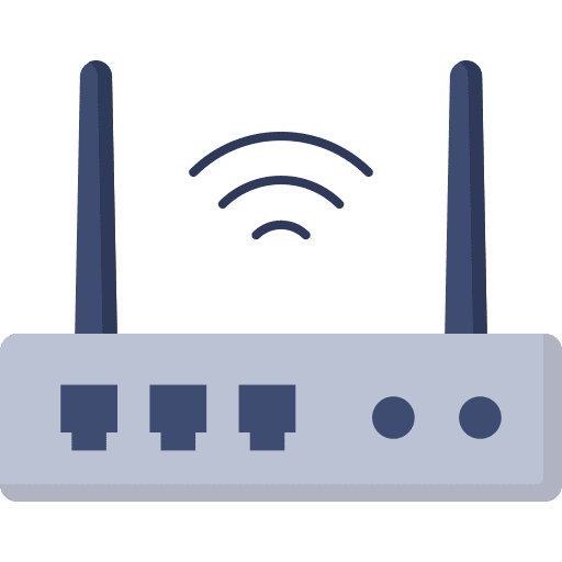 Wifi router modem wireless router electronics icon