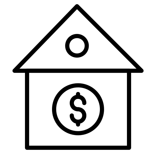 House house home dollar icon