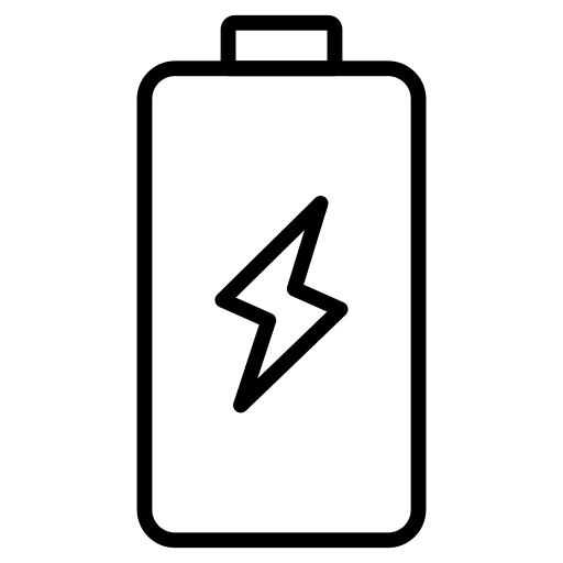 Battery battery status charge electronics icon