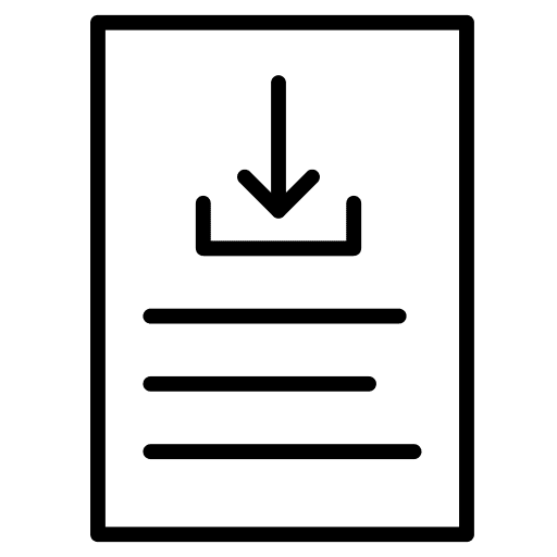 Document files and folders document file icon