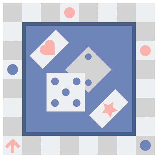 Game night activity game night fun icon