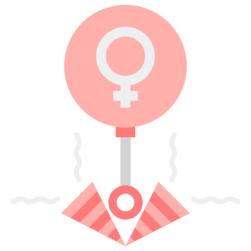 Girl party baby girl icon