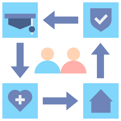 Parenthood planning baby family icon