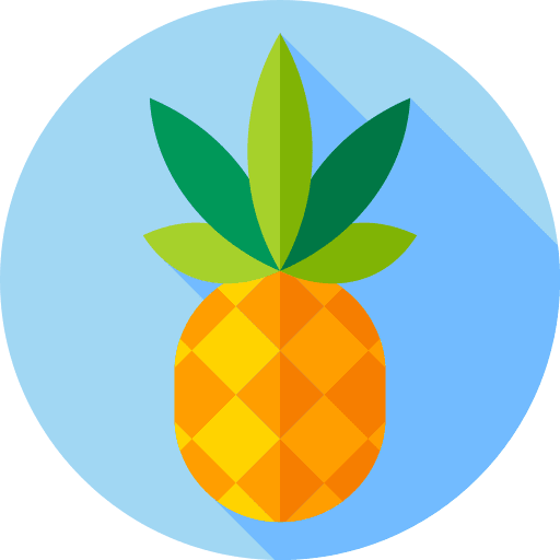 Pineapple food and restaurant pineapple healthy food icon Pineapple food and restaurant pineapple healthy food icon