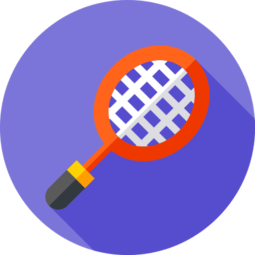 Racket game tennis play icon Racket game tennis play icon