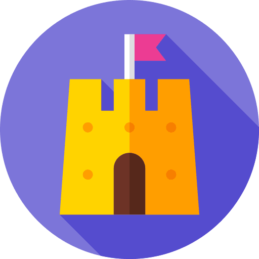 Sand castle play sand castle children icon Sand castle play sand castle children icon