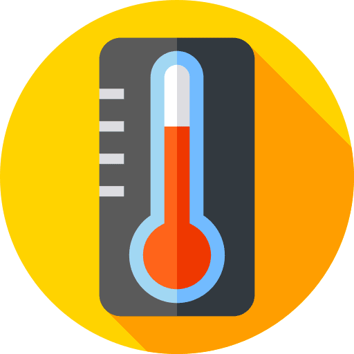Thermometer weather degree temperature icon Thermometer weather degree temperature icon