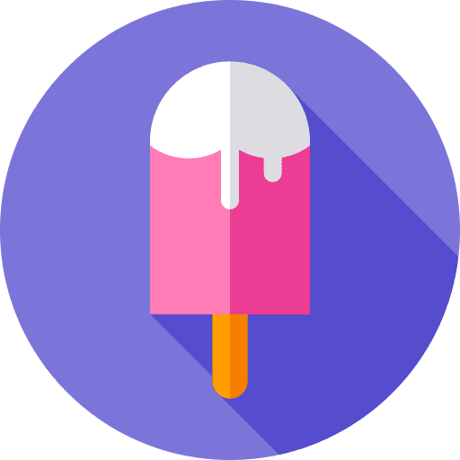 Ice cream stick food and restaurant summer dessert icon Ice cream stick food and restaurant summer dessert icon