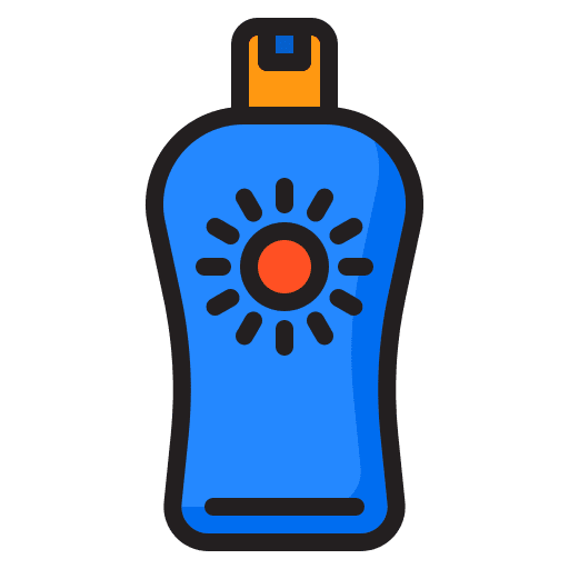 Sun block cosmetic sunblock sunscreen icon
