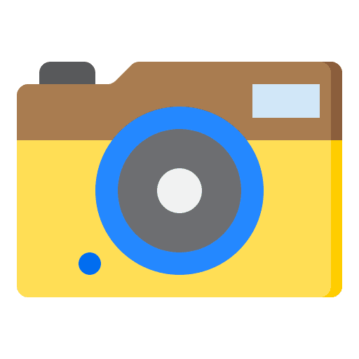 Camera photo hobbies and free time travel icon Camera photo hobbies and free time travel icon