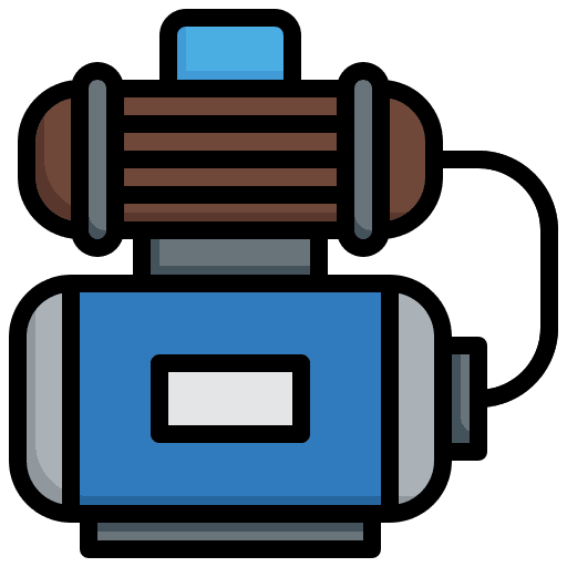Water pump electronics pool construction and tools icon