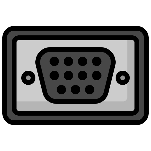 Vga cable vga cable cable port icon