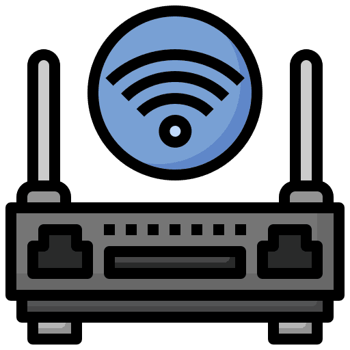 Wireless router wifi router computer modem icon