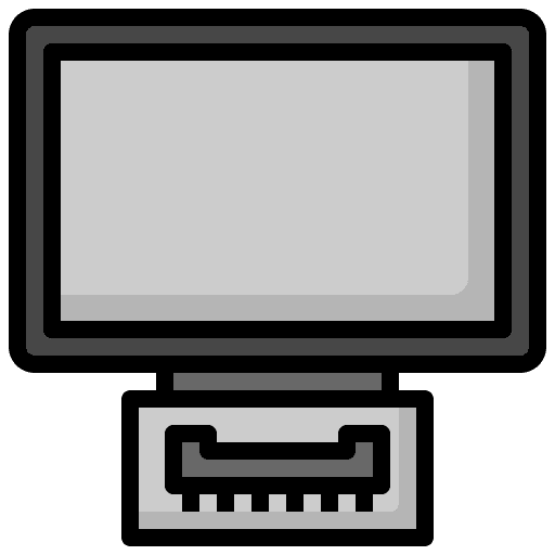 Display electronic display multimedia icon Display electronic display multimedia icon