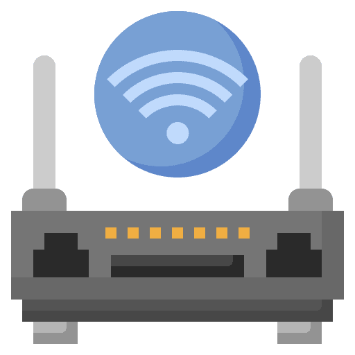 Wireless router wireless router connectivity modem icon