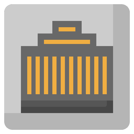 Modem network cable networking icon Modem network cable networking icon