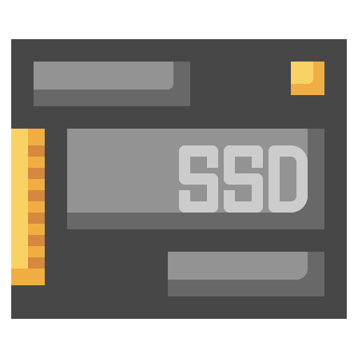 Ssd hardware technology solid state drive icon Ssd hardware technology solid state drive icon
