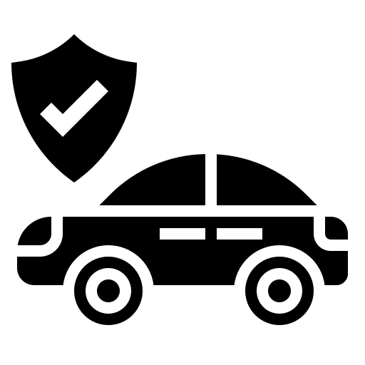 Safety car safety car car insurance icon