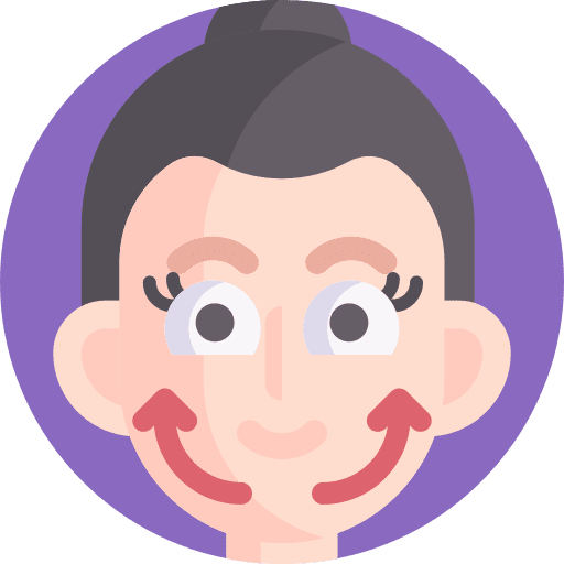Massage wellness facial beauty treatment icon