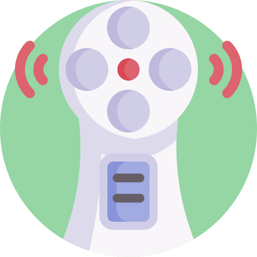 Mesotherapy massager skin care lift icon