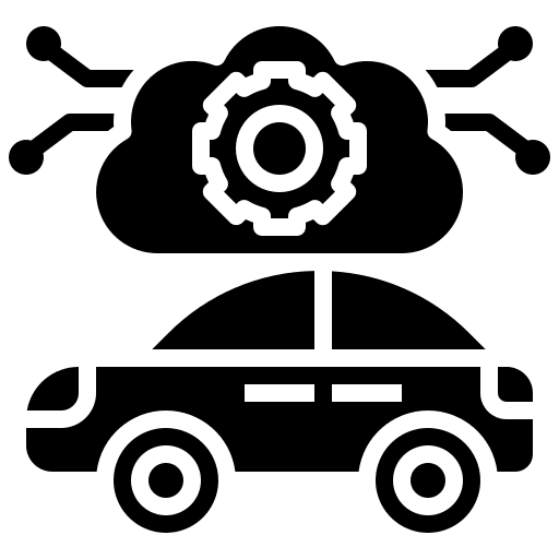 Synchronization car self driving synchronization icon Synchronization car self driving synchronization icon