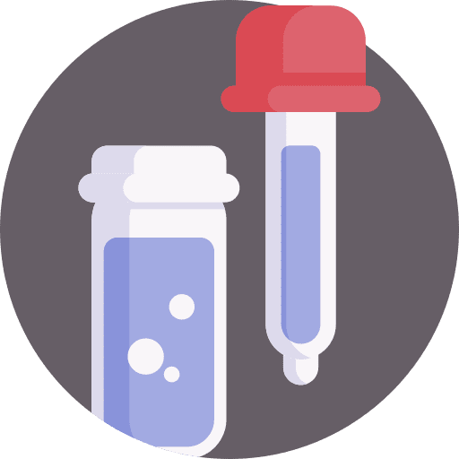 Serum face beauty pipette icon