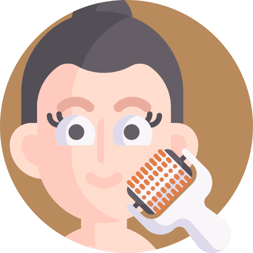 Dermis roller beauty treatment facial spa icon
