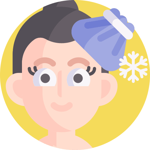 Ice ice face beauty icon