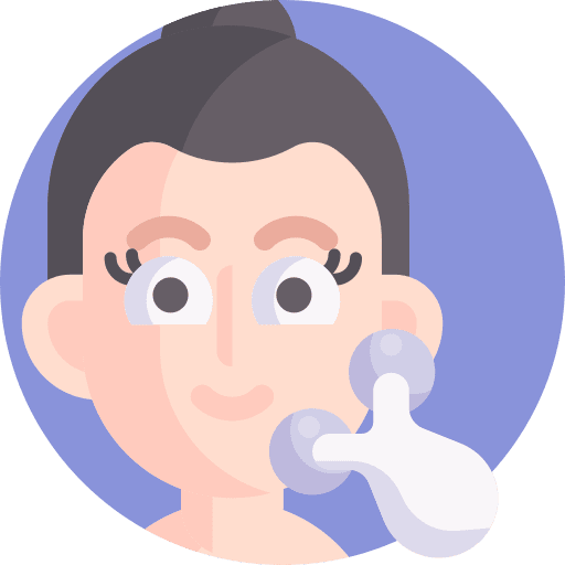 Lifting massage lift skin care icon