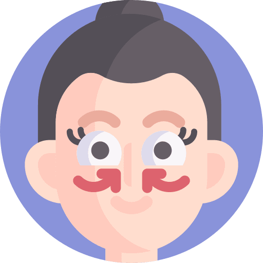 Massage facial treatment massage icon