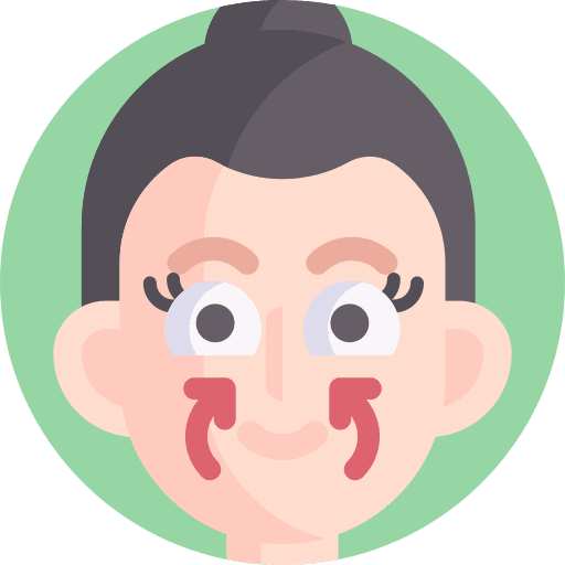 Massage facial treatment facial beauty icon