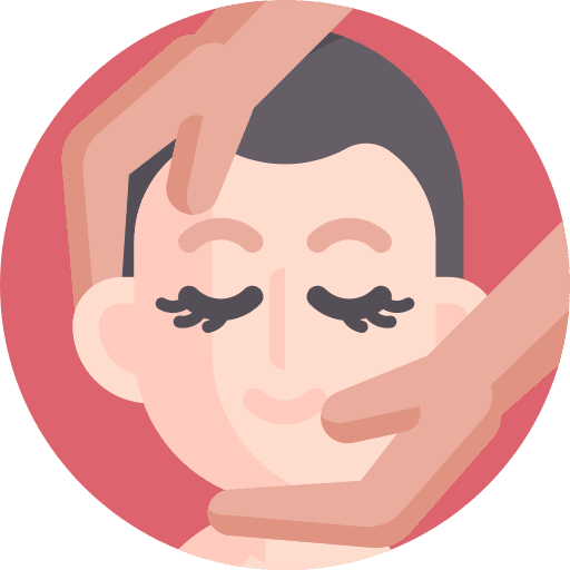 Massage spa beauty treatment spa and relax icon