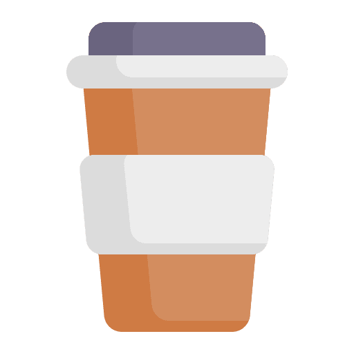 Coffee cup coffee shop food and restaurant hot drink icon Coffee cup coffee shop food and restaurant hot drink icon