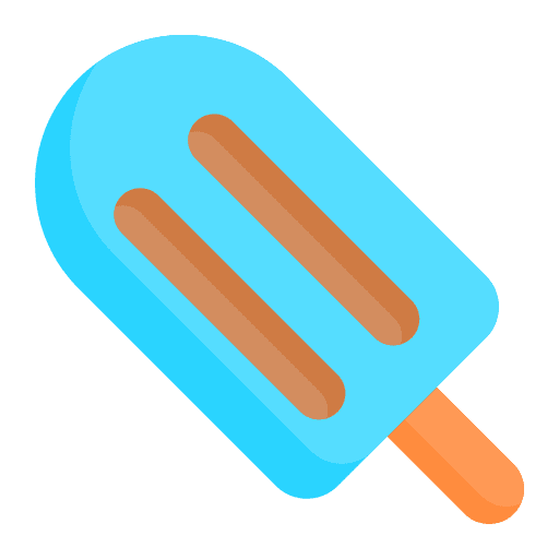 Popsicle summer popsicle ice cream stick icon