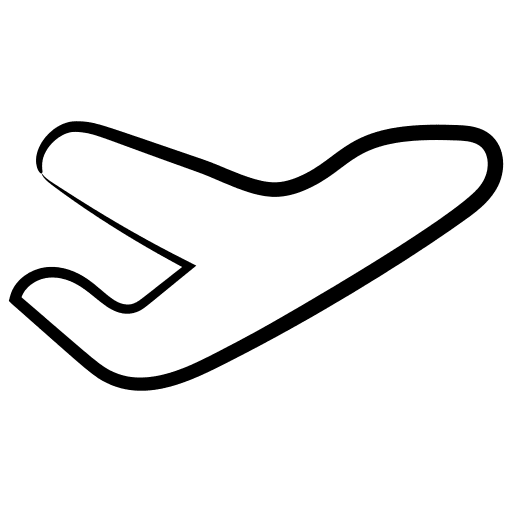 Aeroplane plane aeroplane travel icon