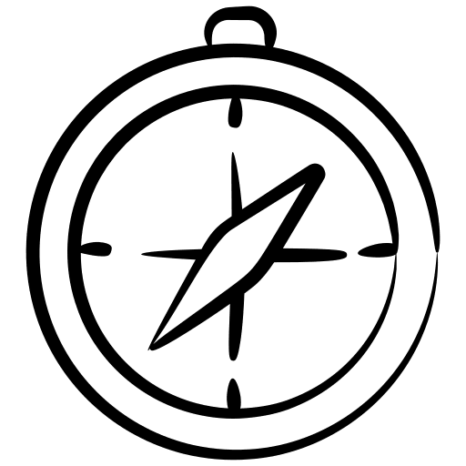 Compass compass orientation direction icon