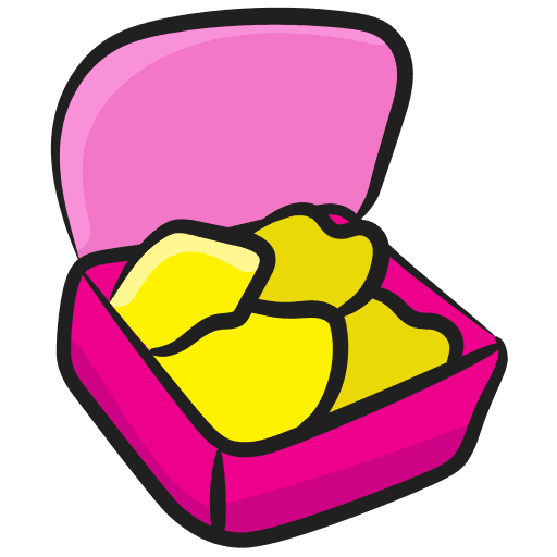 Lunch box food and restaurant meal food icon
