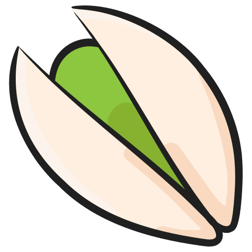 Pistachio seed food and restaurant salty icon