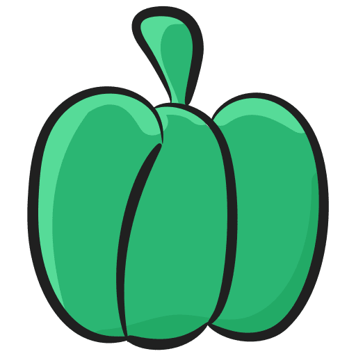 Capsicum diet vegetable capsicum icon