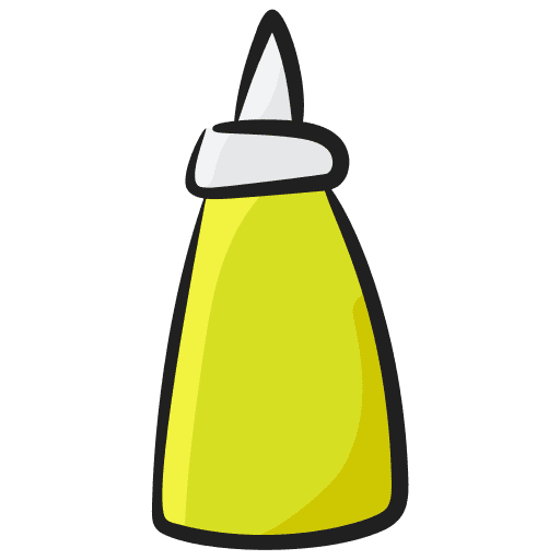 Ketchup bottle food and restaurant ketchup bottle sauce bottle icon